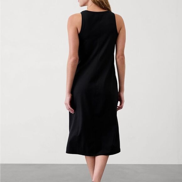 NWT Athleta Midi Scoop Dress - Picture 2 of 3